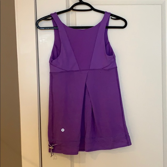 Lululemon Purple Tank - Picture 2 of 3